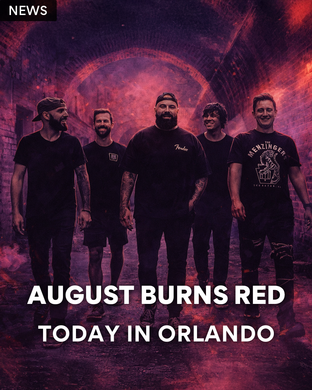 August Burns Red Live in Orlando — The Springs Horizons Tour